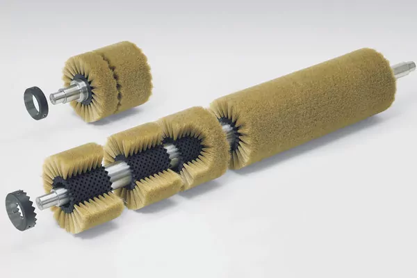 Zick Zack System ZZB Rotary brushes Scrubbing brushes Customized cylindrical brushes